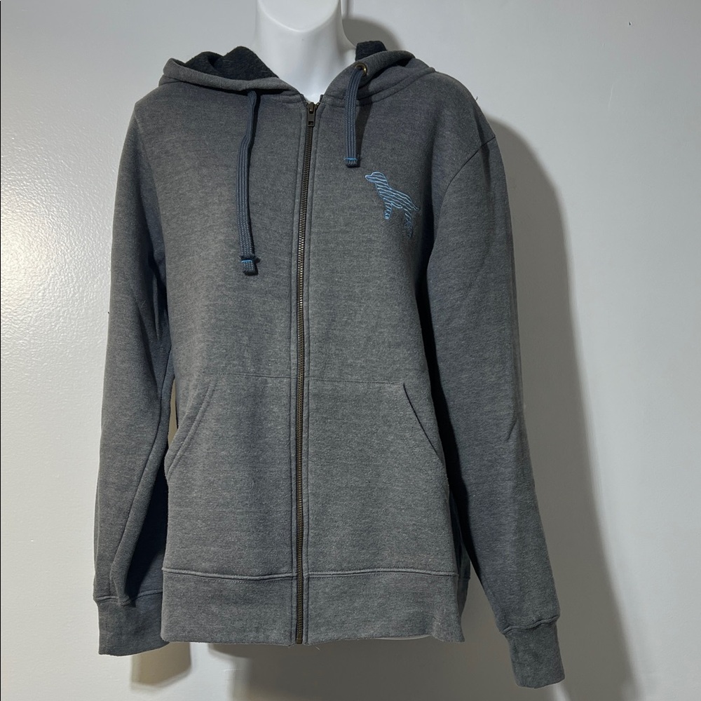 Dumpster Diver 30A blue dog Zip-Up Hoodie